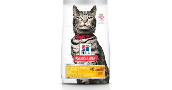 Urinary control cat store food